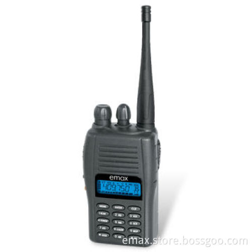 Handheld Two-way Radio with 128 Memory Channels and Built-in VOX